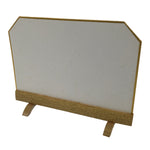 Japanese Bamboo Shikishi Art Board w/Display Stand Vtg Artwork Frame Blank JK924