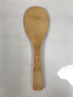 Japanese Bamboo Sushi Rice Paddle Vtg Shamoji Spatula Scoop Light Brown JK944