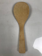 Japanese Bamboo Sushi Rice Paddle Vtg Shamoji Spatula Scoop Light Brown JK944