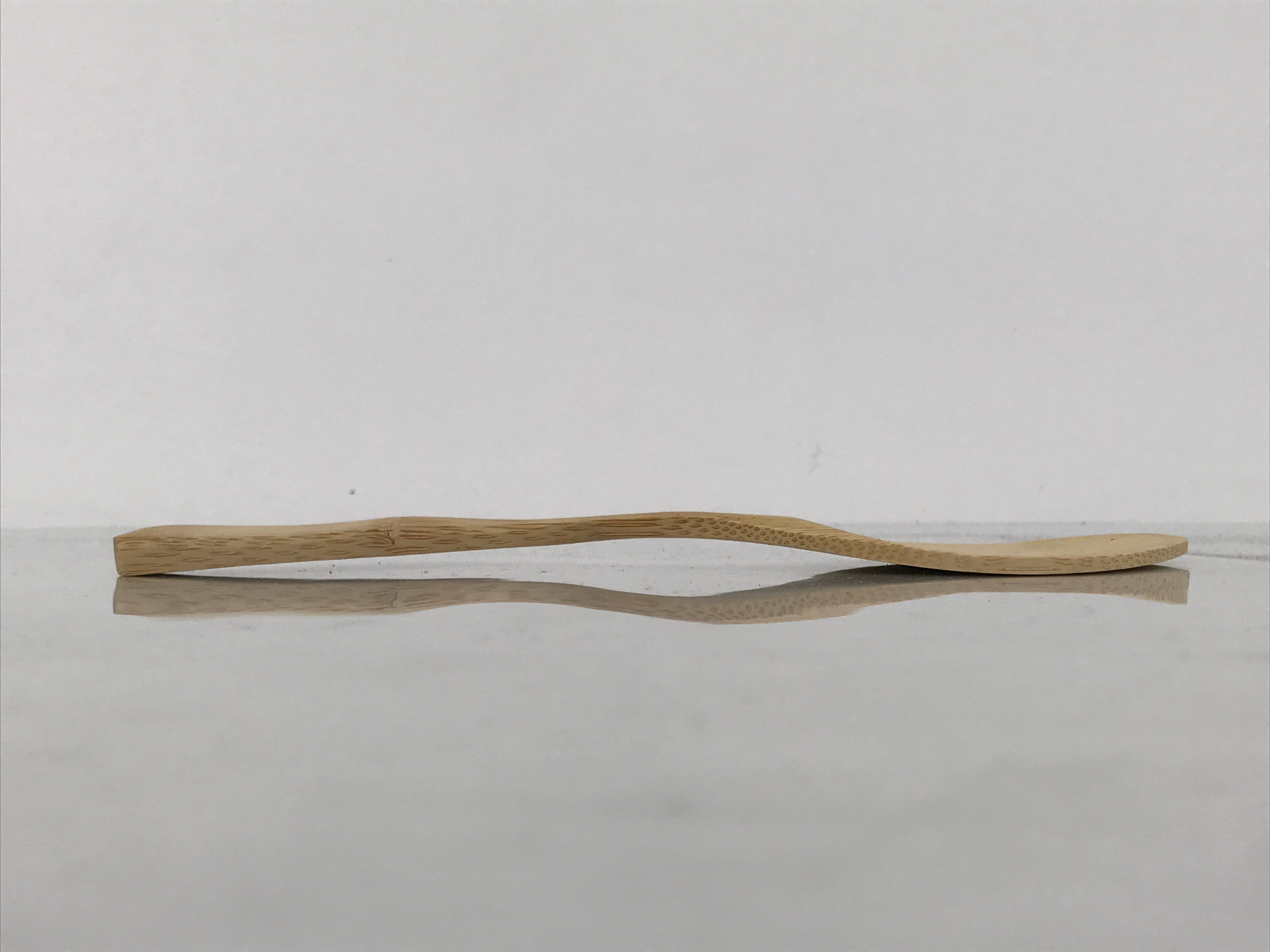Japanese Bamboo Sushi Rice Paddle Vtg Shamoji Spatula Scoop Light Brown JK944
