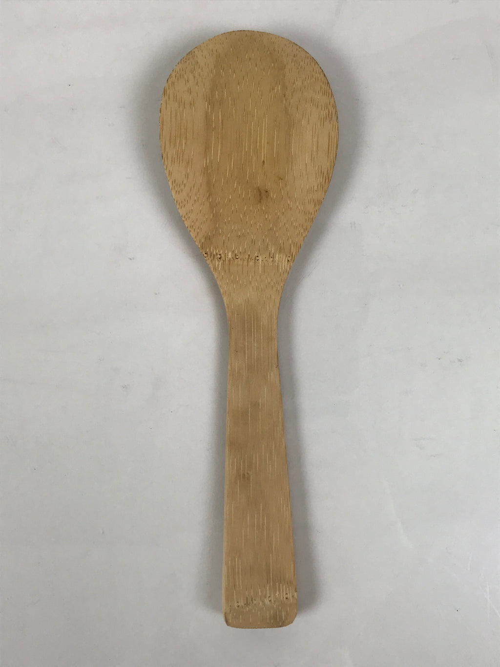 Japanese Bamboo Sushi Rice Paddle Vtg Shamoji Spatula Scoop Light Brown JK945