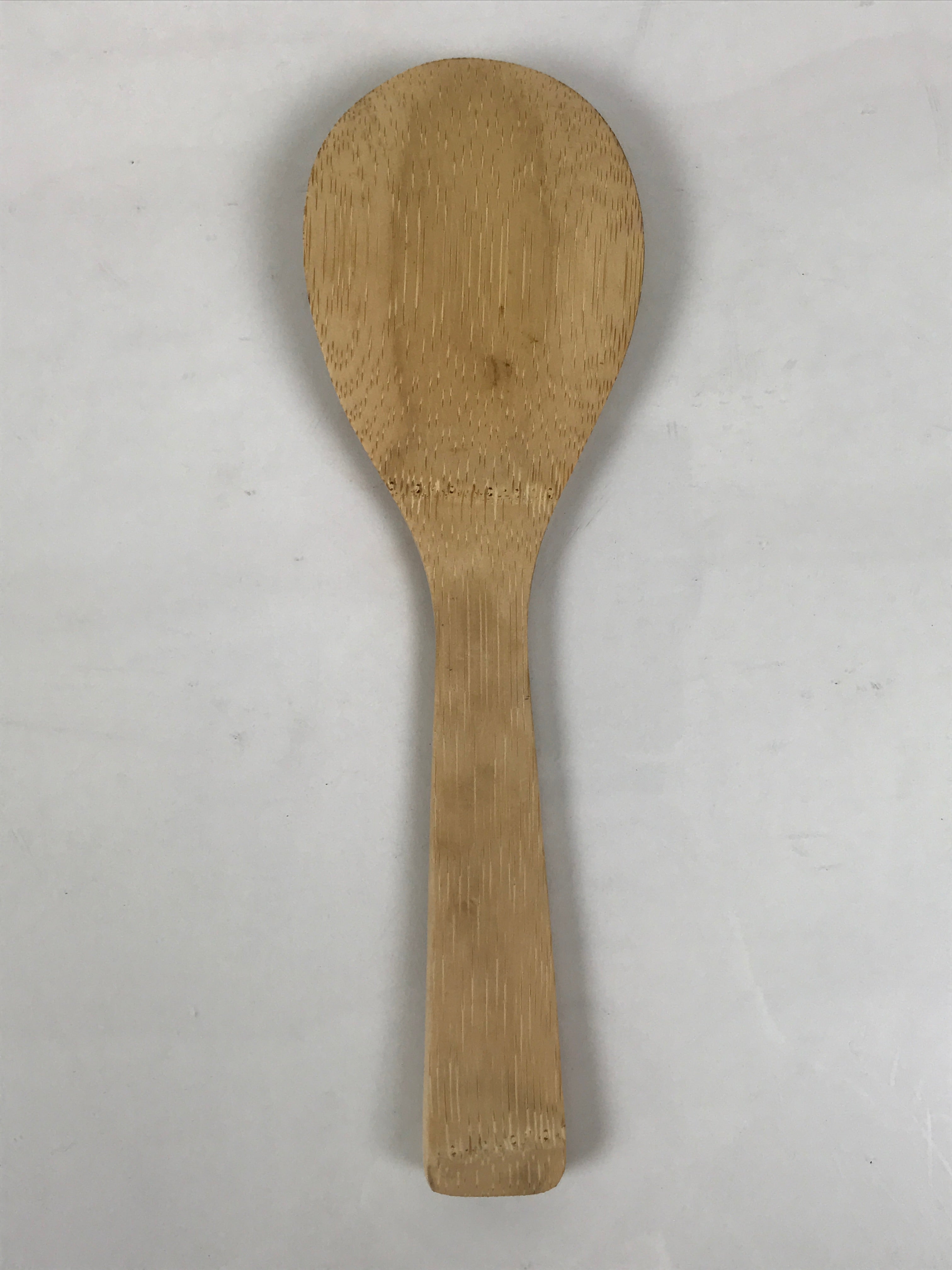 Japanese Bamboo Sushi Rice Paddle Vtg Shamoji Spatula Scoop Light Brown JK945