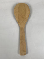 Japanese Bamboo Sushi Rice Paddle Vtg Shamoji Spatula Scoop Light Brown JK945