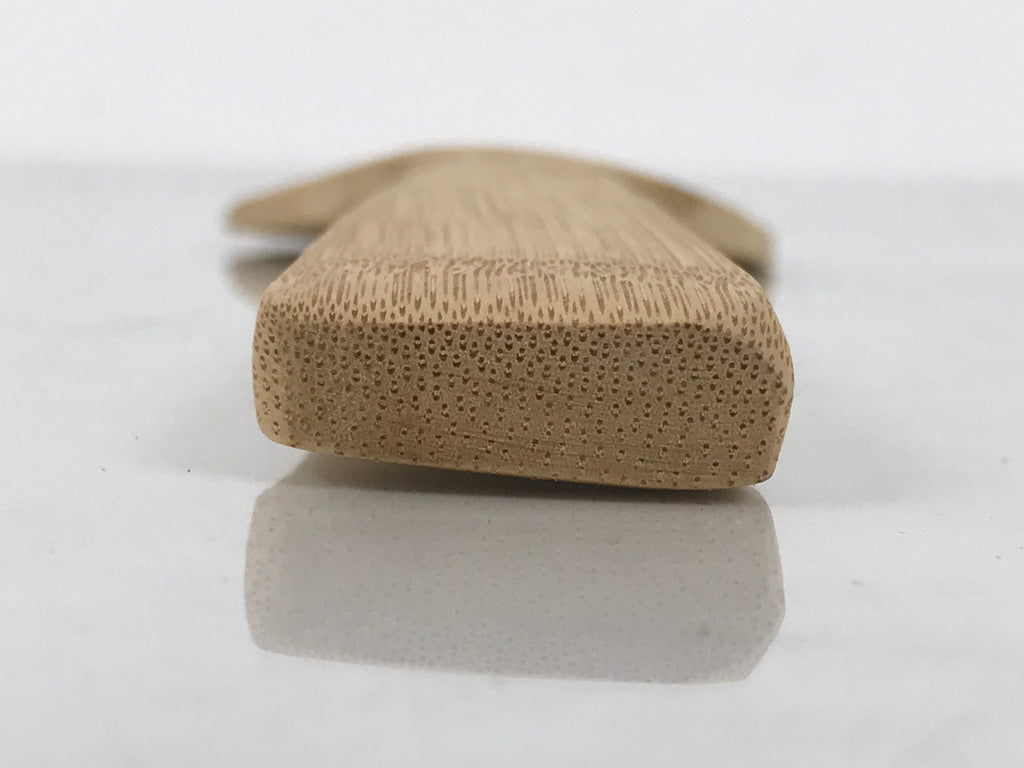 Japanese Bamboo Sushi Rice Paddle Vtg Shamoji Spatula Scoop Light Brown JK945
