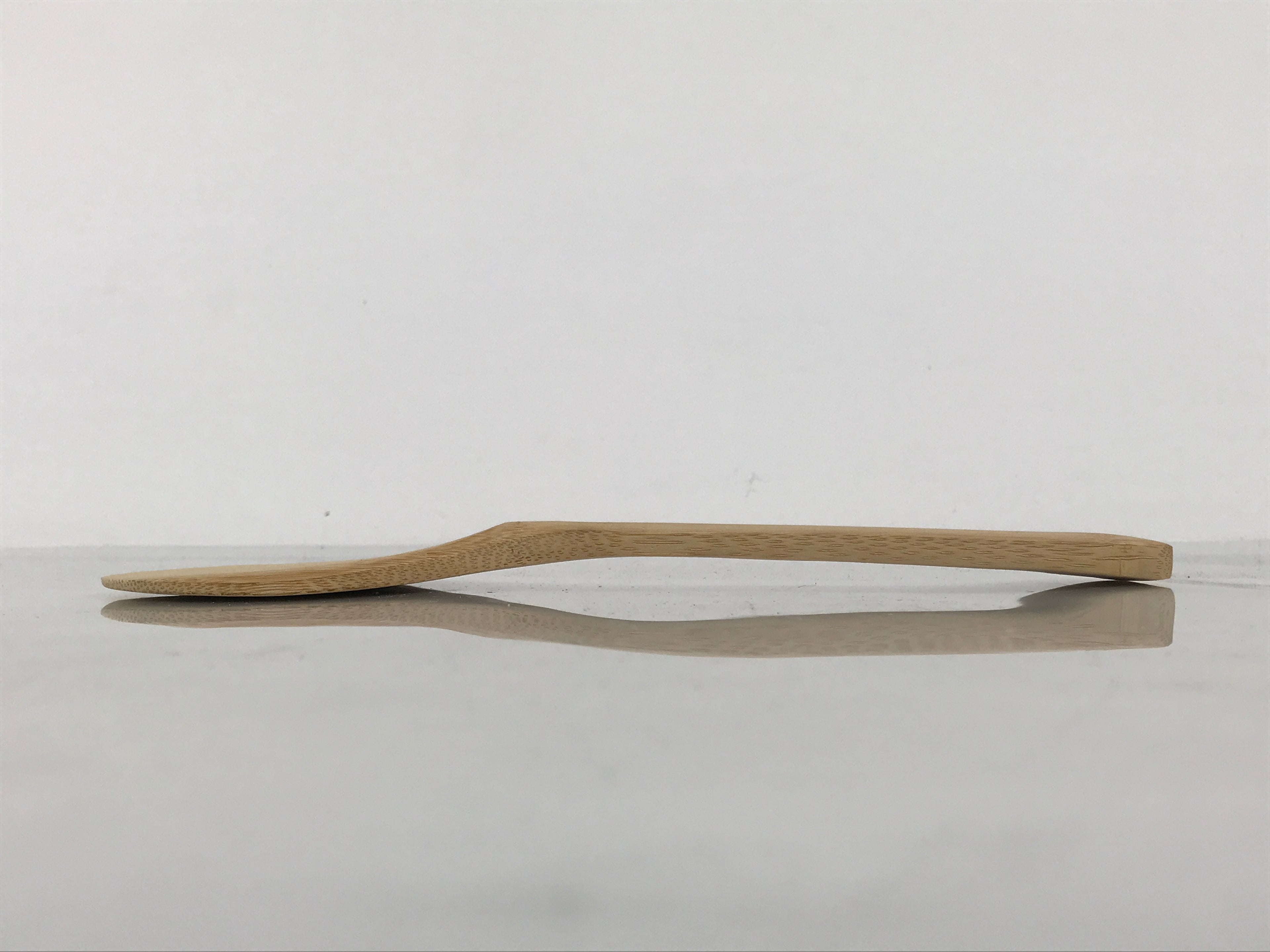 Japanese Bamboo Sushi Rice Paddle Vtg Shamoji Spatula Scoop Light Brown JK945