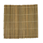 Japanese Bamboo Sushi Rolling Mat Vtg Makisu Natural Wood 24cm JK719