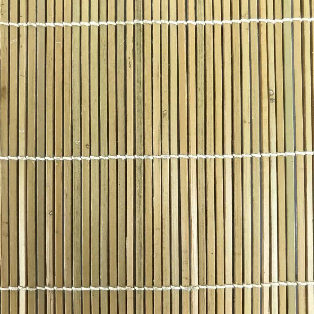 Japanese Bamboo Sushi Rolling Mat Vtg Makisu Natural Wood 46.5cm JK718