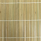 Japanese Bamboo Sushi Rolling Mat Vtg Makisu Natural Wood 46.5cm JK718