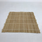 Japanese Bamboo Sushi Rolling Mat Vtg Natural Wood 24cm JK716