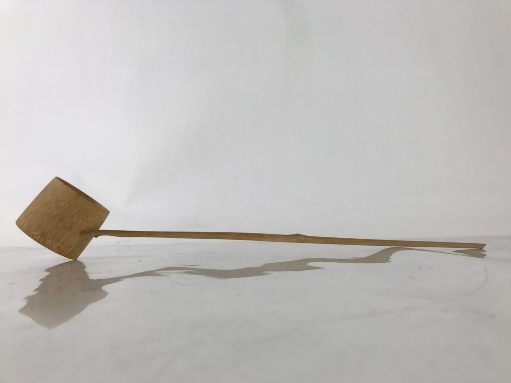 Japanese Bamboo Tea Ceremony Water Scoop Hishaku Sado Ladle Utensil TG174