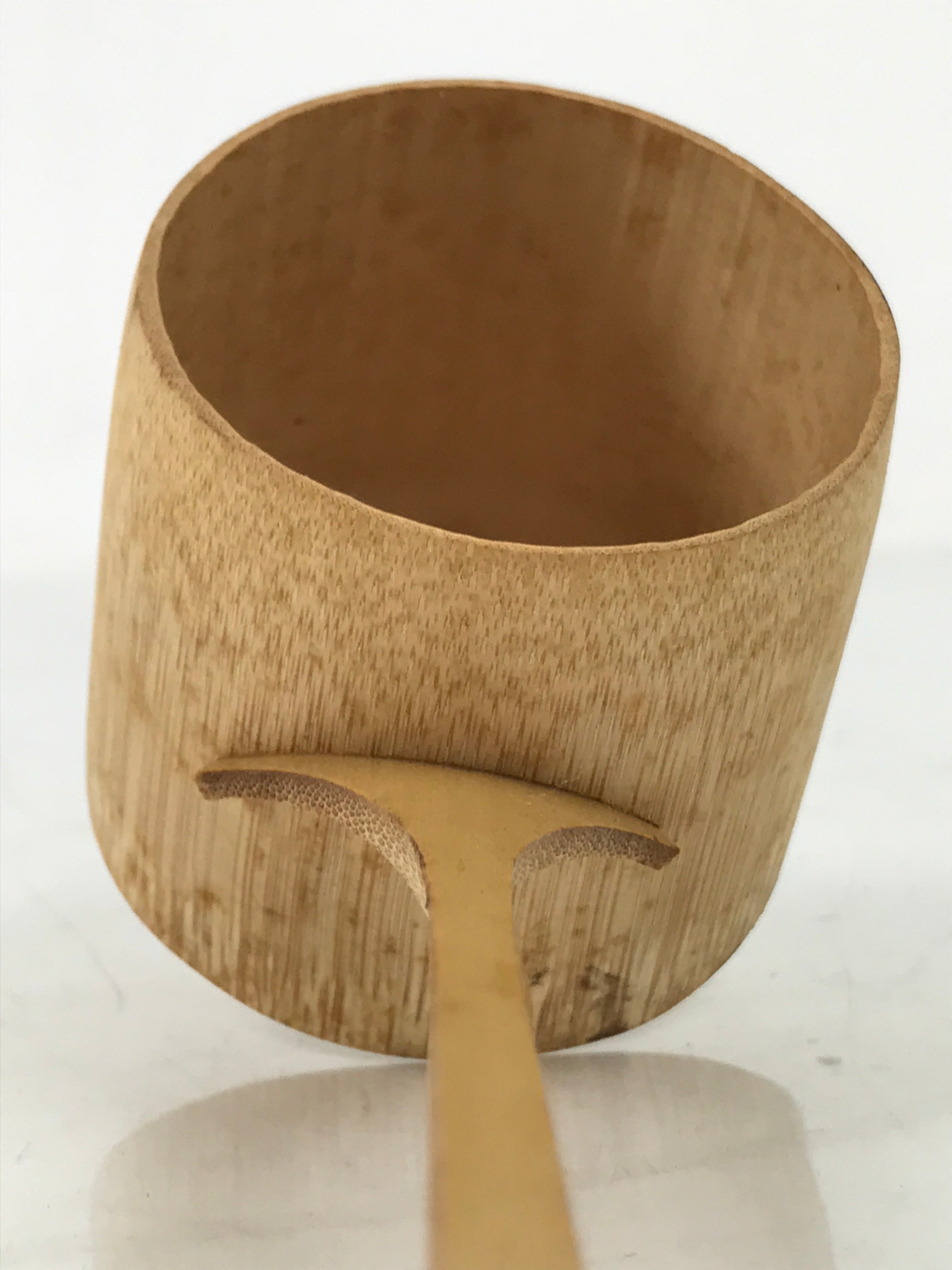 Japanese Bamboo Tea Ceremony Water Scoop Hishaku Sado Ladle Utensil TG174
