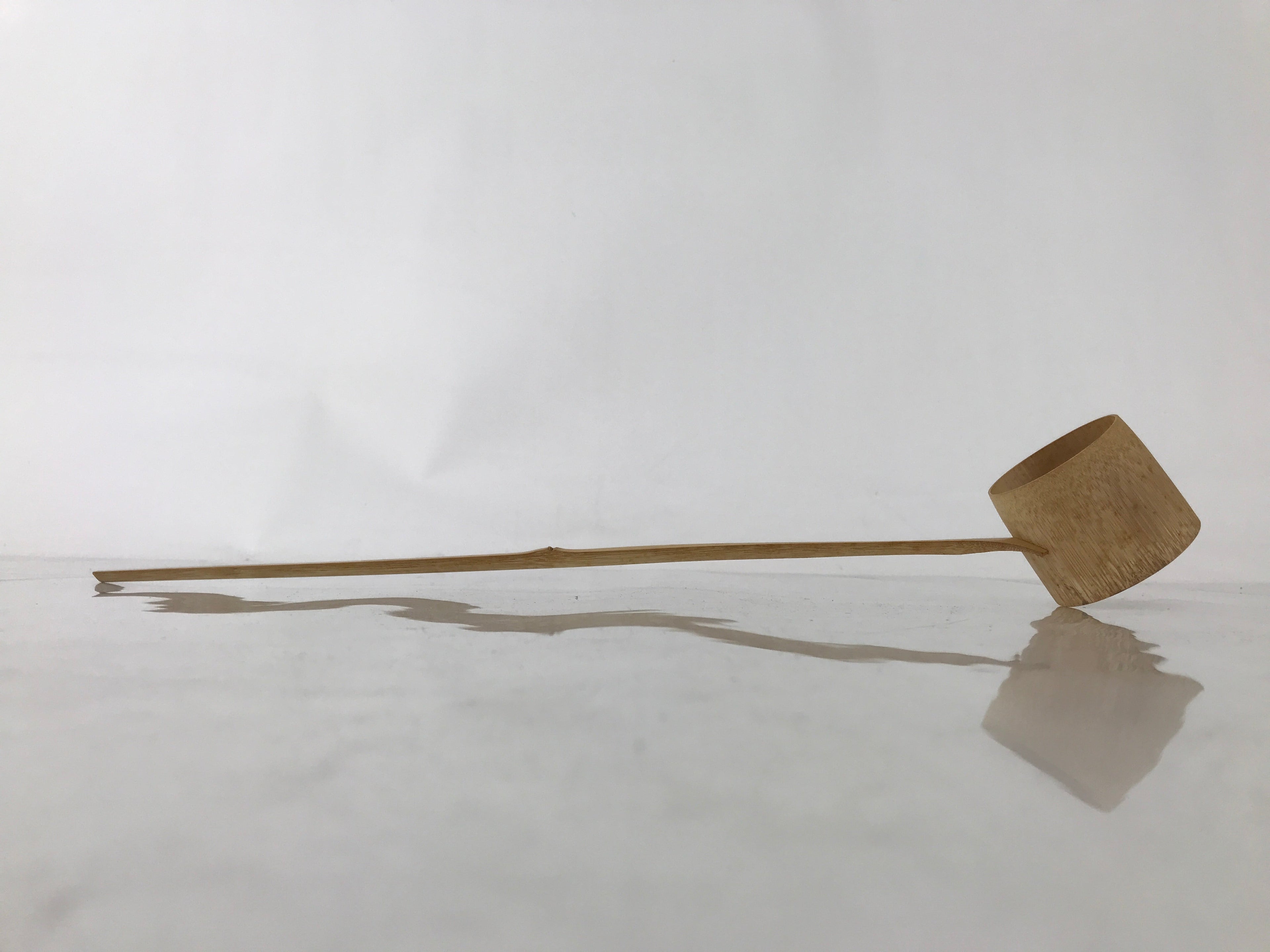 Japanese Bamboo Tea Ceremony Water Scoop Hishaku Sado Ladle Utensil TG174