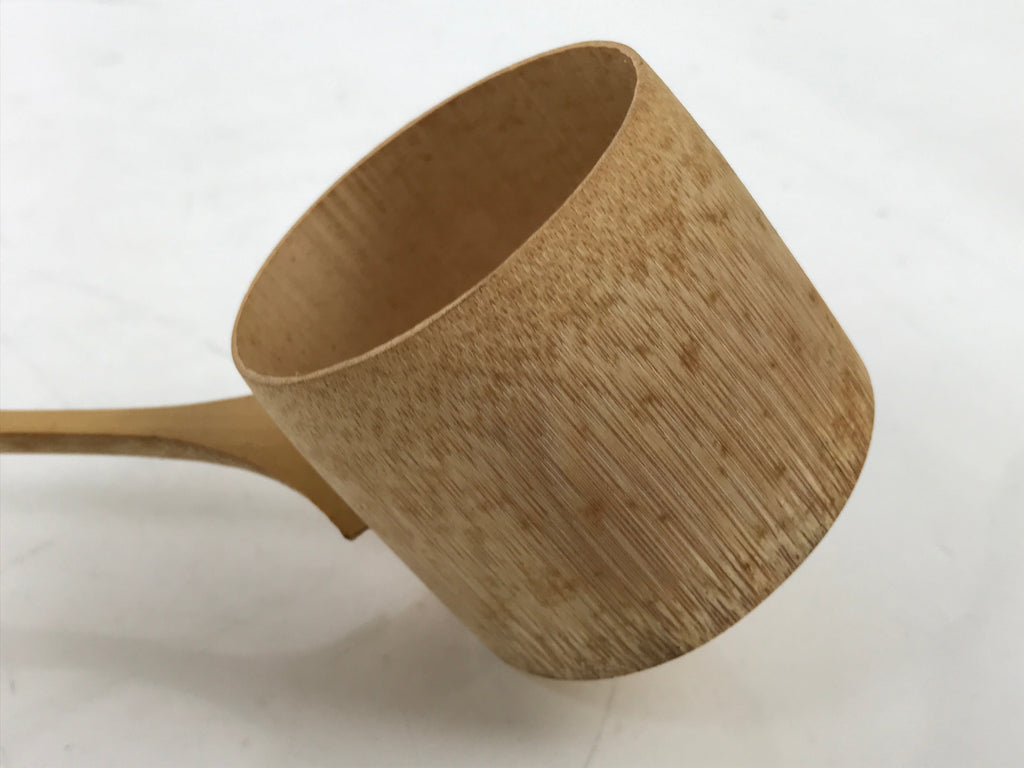 Japanese Bamboo Tea Ceremony Water Scoop Hishaku Sado Ladle Utensil TG174