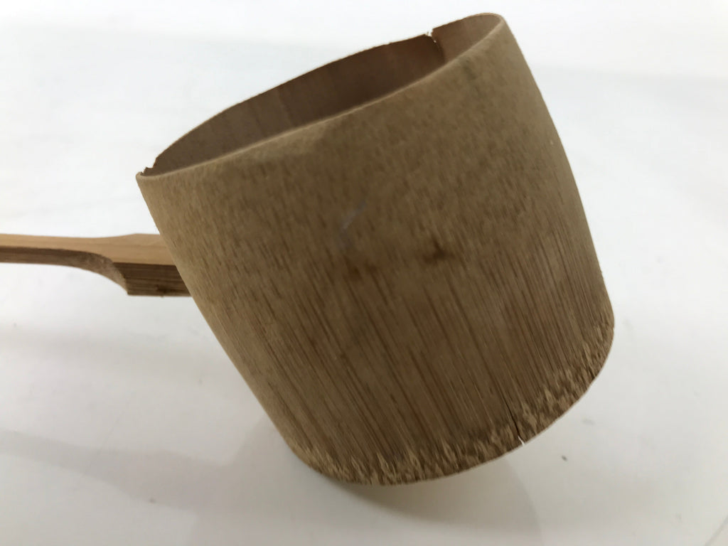 Japanese Bamboo Tea Ceremony Water Scoop Hishaku Sado Ladle Utensil TG175