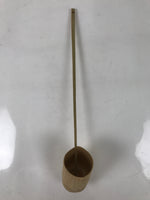 Japanese Bamboo Tea Ceremony Water Scoop Hishaku Sado Ladle Utensil TG179
