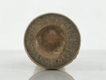 Japanese Bamboo Tube Flower Vase Kabin Vtg Ikebana Arrangement Brown MFV103