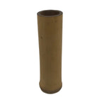 Japanese Bamboo Tube Flower Vase Kabin Vtg Ikebana Arrangement Brown MFV103