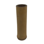 Japanese Bamboo Tube Flower Vase Kabin Vtg Ikebana Arrangement Brown MFV103