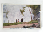 Japanese Beppu Hot Spring Town Postcard Set Vtg Onsen Souvenir Paper Color P419