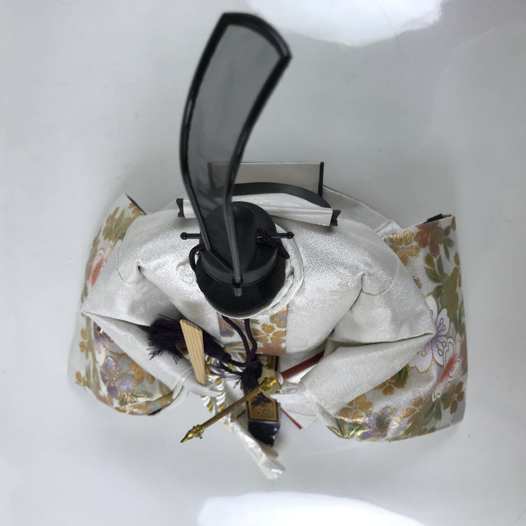 Japanese Big Hina Doll Ningyo Prince Vtg Girl's Day Ohinasama Matsuri Silk ID601