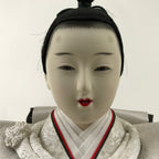 Japanese Big Hina Doll Ningyo Prince Vtg Girl's Day Ohinasama Matsuri Silk ID601