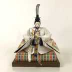 Japanese Big Hina Doll Ningyo Prince Vtg Girl's Day Ohinasama Matsuri Silk ID601