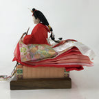 Japanese Big Hina Doll Ningyo Princess Vtg Girl's Day Ohinasama Silk ID602