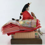 Japanese Big Hina Doll Ningyo Princess Vtg Girl's Day Ohinasama Silk ID602