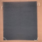 Japanese Blank Hanging Scroll Vtg Thread Holders Brown Geometric Kakejiku SC955