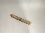 Japanese Blank Hanging Scroll Vtg Thread Holders Floral Green Kakejiku SC873