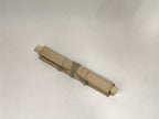 Japanese Blank Hanging Scroll Vtg Thread Holders Floral Orange Gold SC877