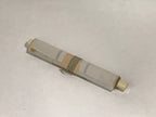 Japanese Blank Hanging Scroll Vtg Thread Holders Green Floral Orange Gold SC881