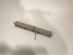 Japanese Blank Hanging Scroll Vtg Thread Holders Plain Dark Orange SC876