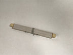 Japanese Blank Short Hanging Scroll Vtg Thread Holders Plain Brown SC882
