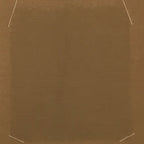 Japanese Blank Short Hanging Scroll Vtg Thread Holders Plain Brown SC882