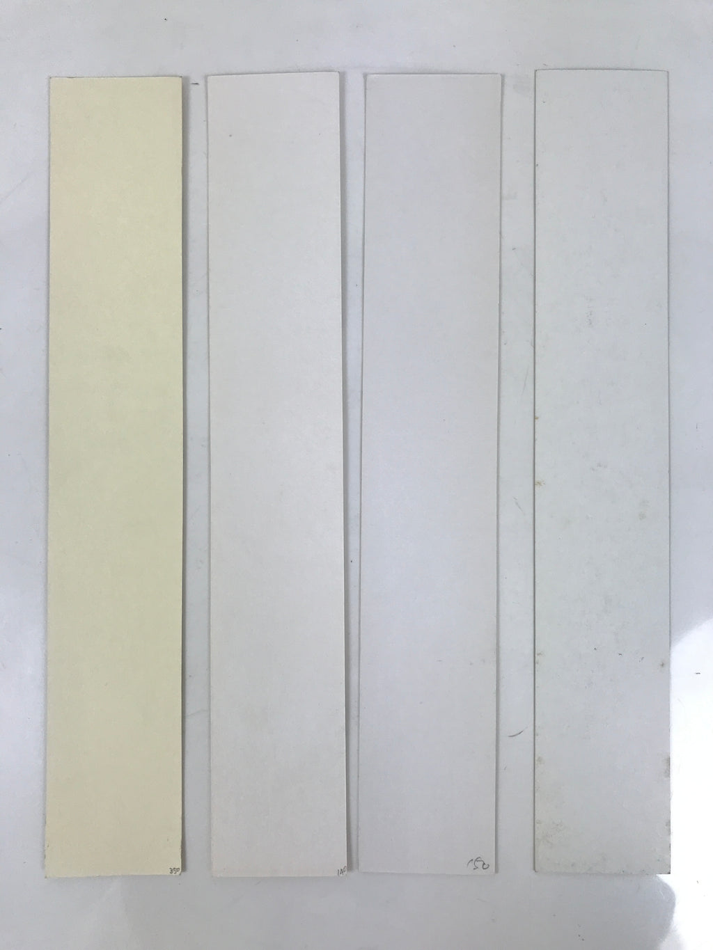 Japanese Blank Tanzaku Shikishi Art Board Set 4pcs Gold Blue Green Design A749