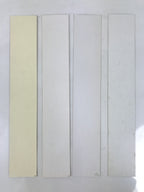 Japanese Blank Tanzaku Shikishi Art Board Set 4pcs Gold Blue Green Design A749