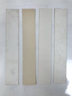 Japanese Blank Tanzaku Shikishi Art Board Set 4pcs Purple Gold Blue Design A748