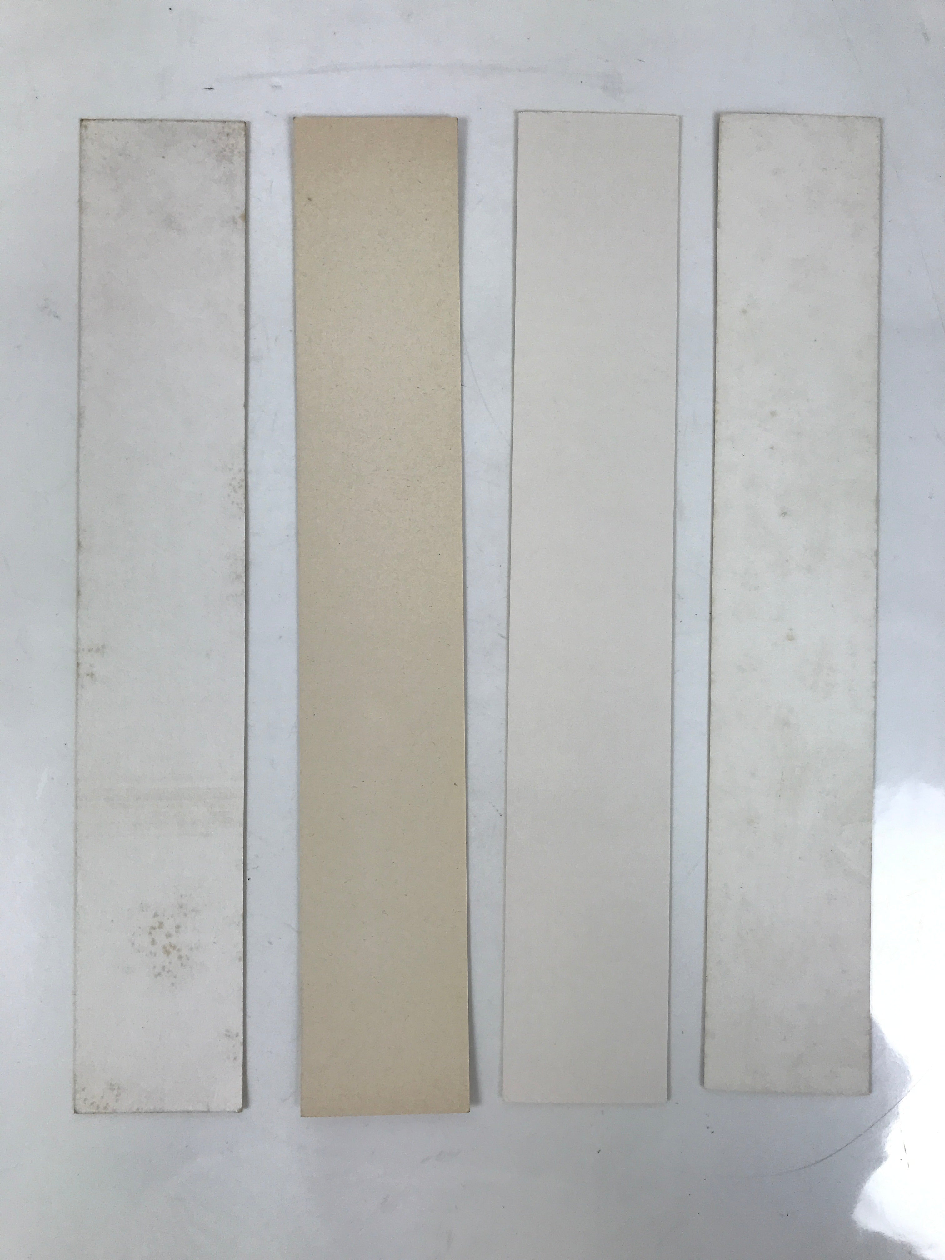 Japanese Blank Tanzaku Shikishi Art Board Set 4pcs Purple Gold Blue Design A748