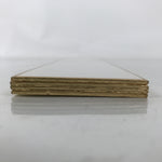 Japanese Blank Tanzaku Shikishi Art Board Set Vtg 4pcs White Gold Border A743