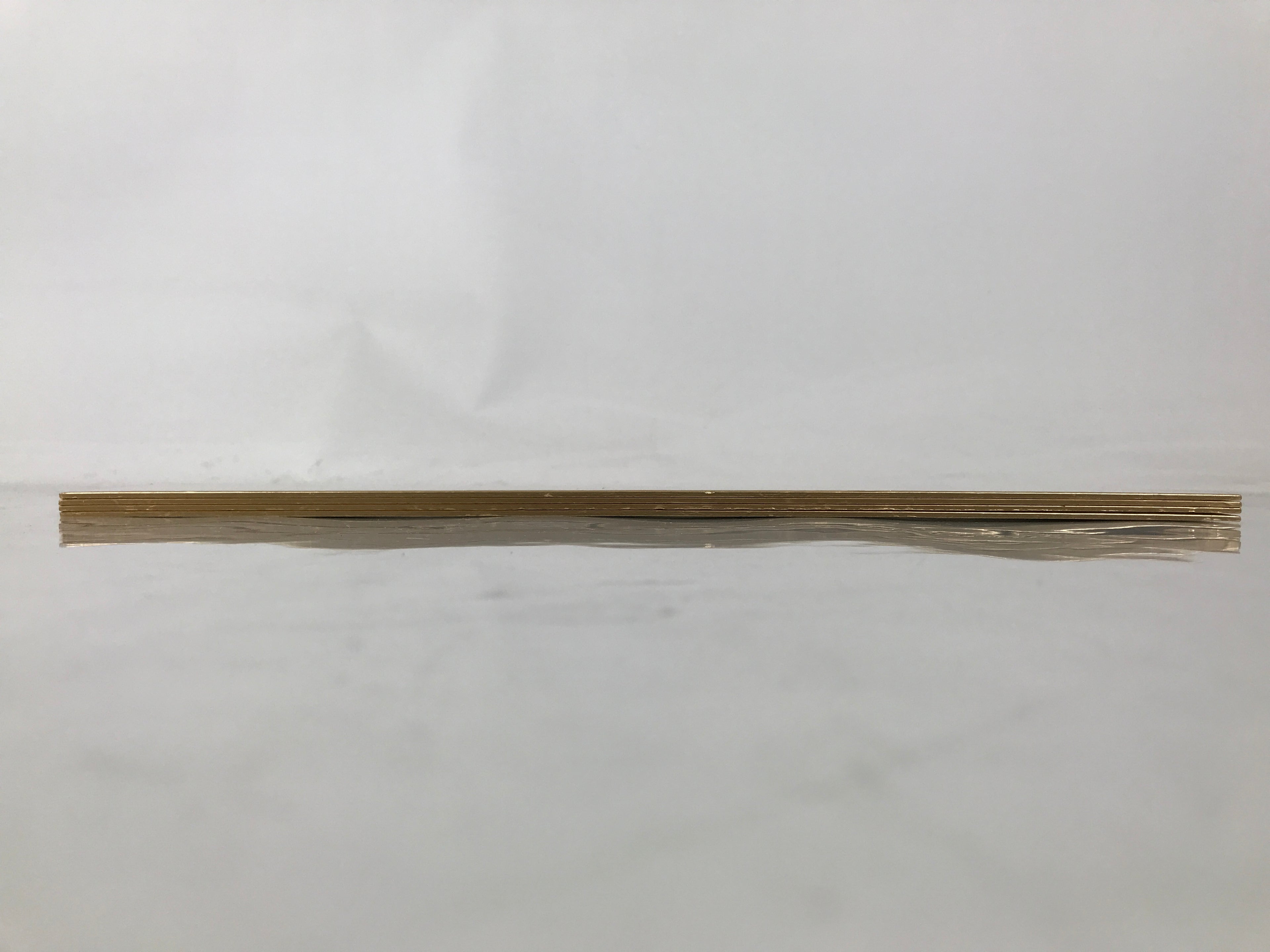 Japanese Blank Tanzaku Shikishi Art Board Set Vtg 4pcs White Gold Border A743