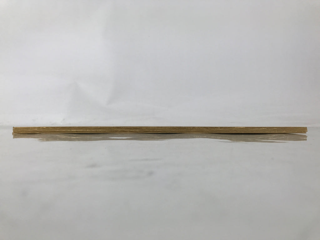 Japanese Blank Tanzaku Shikishi Art Board Set Vtg 4pcs White Gold Border A743
