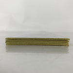 Japanese Blank Tanzaku Shikishi Art Board Set Vtg 4pcs White Gold Border A744