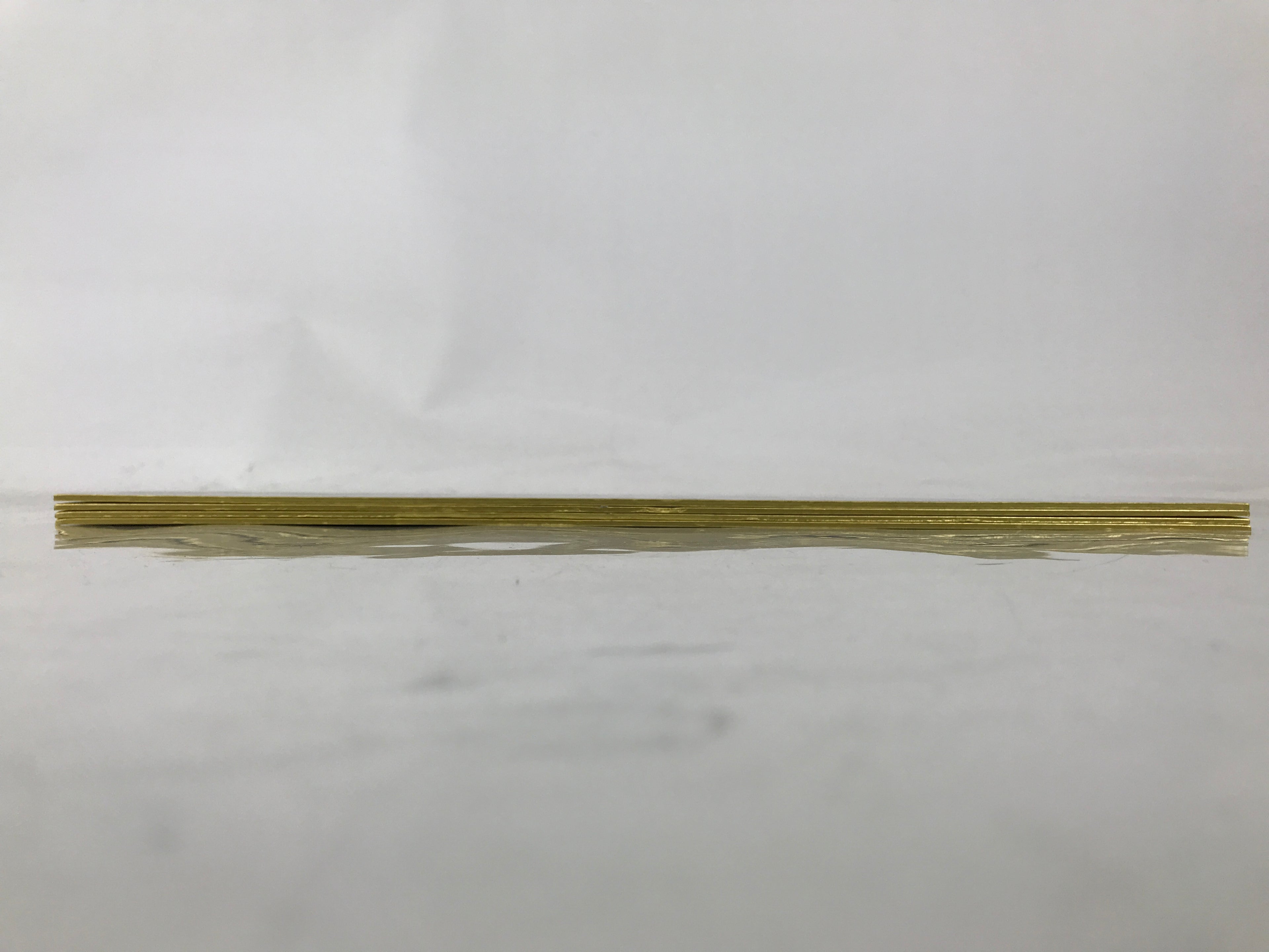 Japanese Blank Tanzaku Shikishi Art Board Set Vtg 4pcs White Gold Border A744