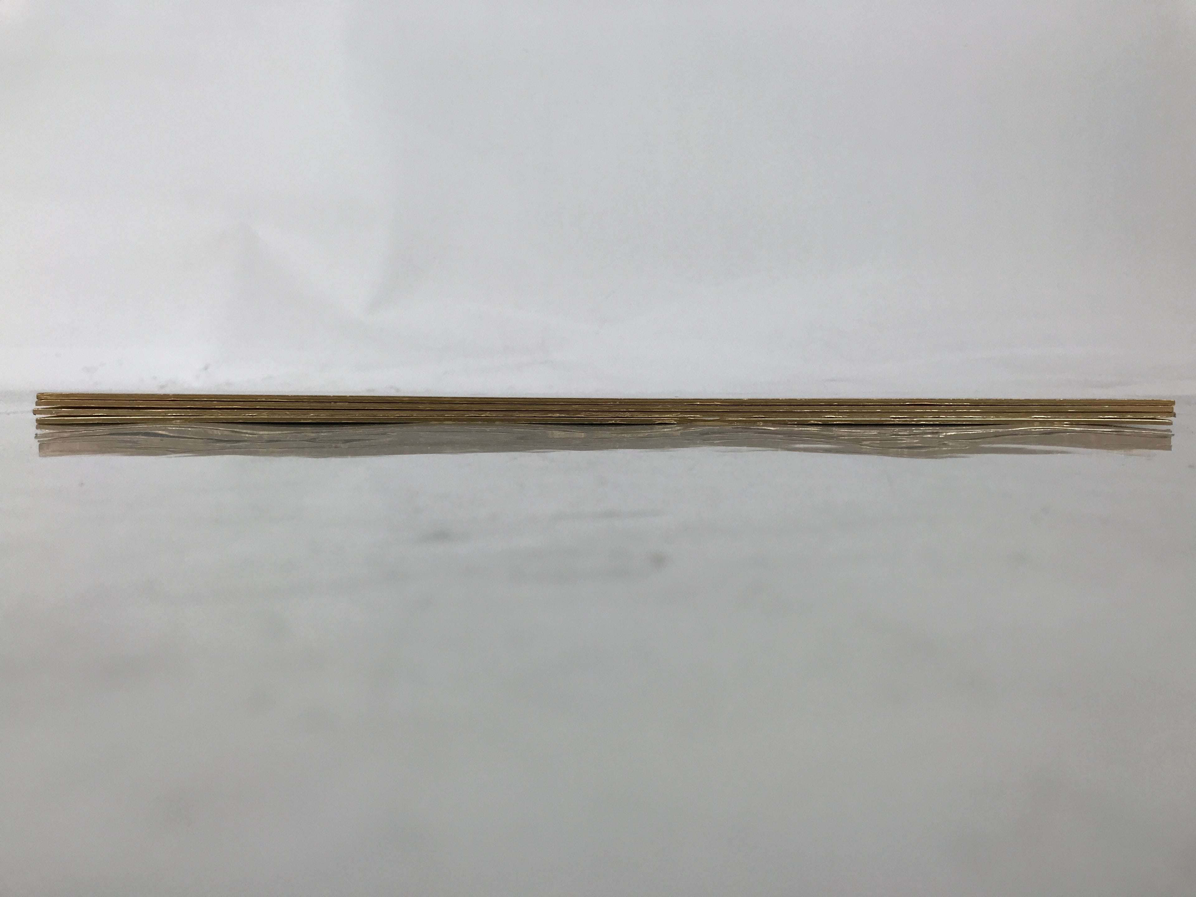 Japanese Blank Tanzaku Shikishi Art Board Set Vtg 4pcs White Gold Border A745