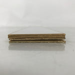 Japanese Blank Tanzaku Shikishi Art Board Set Vtg 4pcs White Gold Border A745