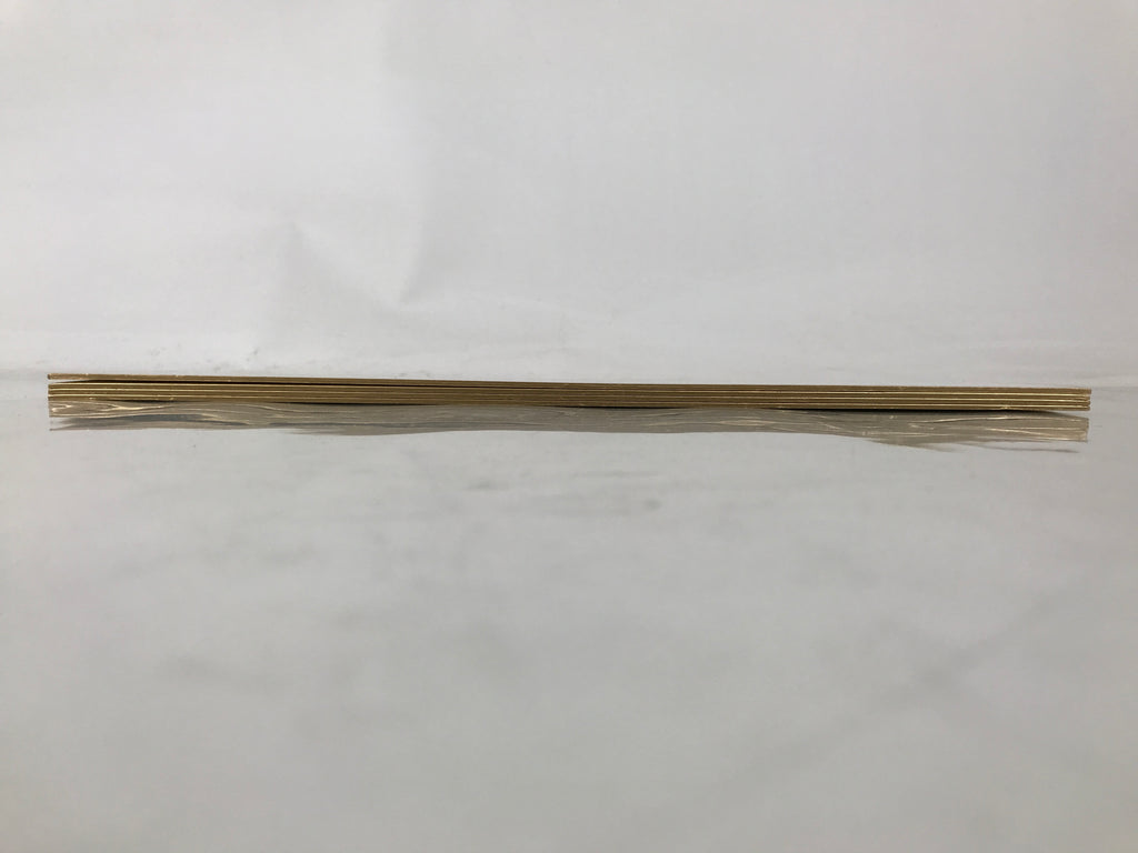 Japanese Blank Tanzaku Shikishi Art Board Set Vtg 4pcs White Gold Border A746