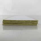 Japanese Blank Tanzaku Shikishi Art Board Set Vtg 4pcs White Gold Border A747