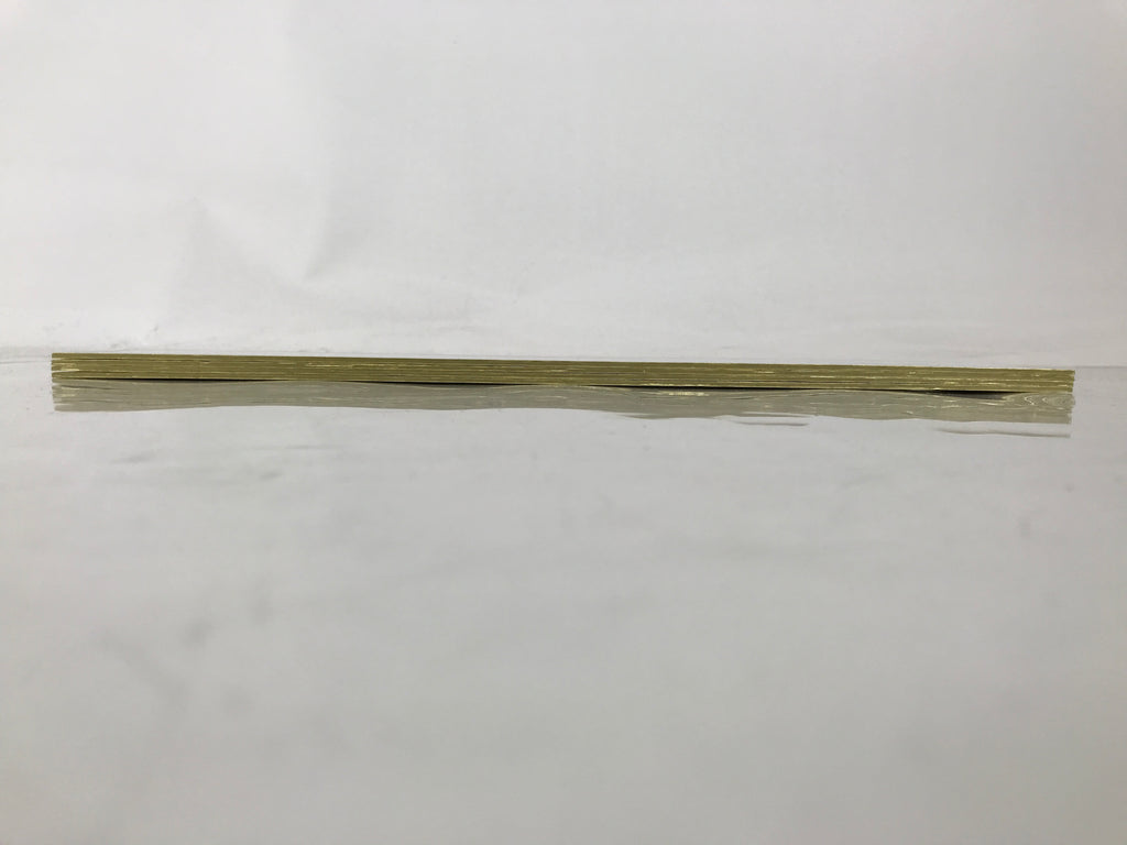 Japanese Blank Tanzaku Shikishi Art Board Set Vtg 4pcs White Gold Border A747