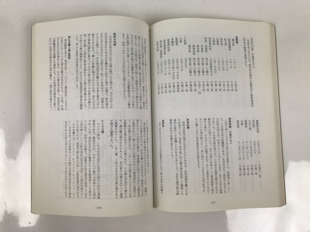 Japanese Book Jinmyocho 1998 Shinto Shrine Register Gifu Prefecture BA604